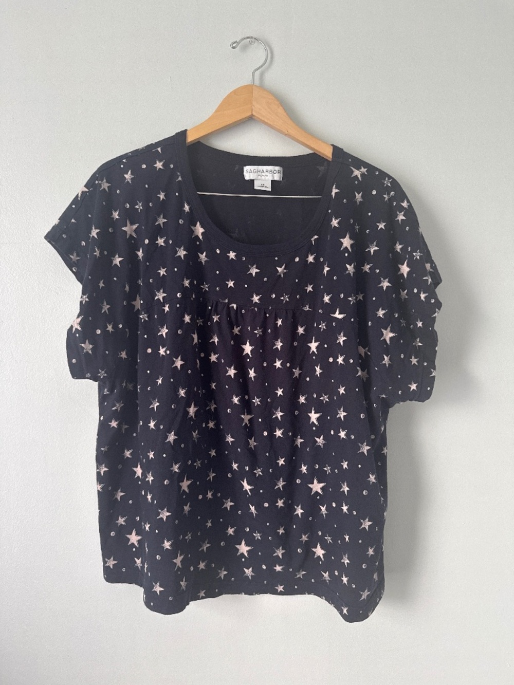 Sagharbor cotton star tee